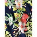 Camicia in cotone stampa Hawaii per mare